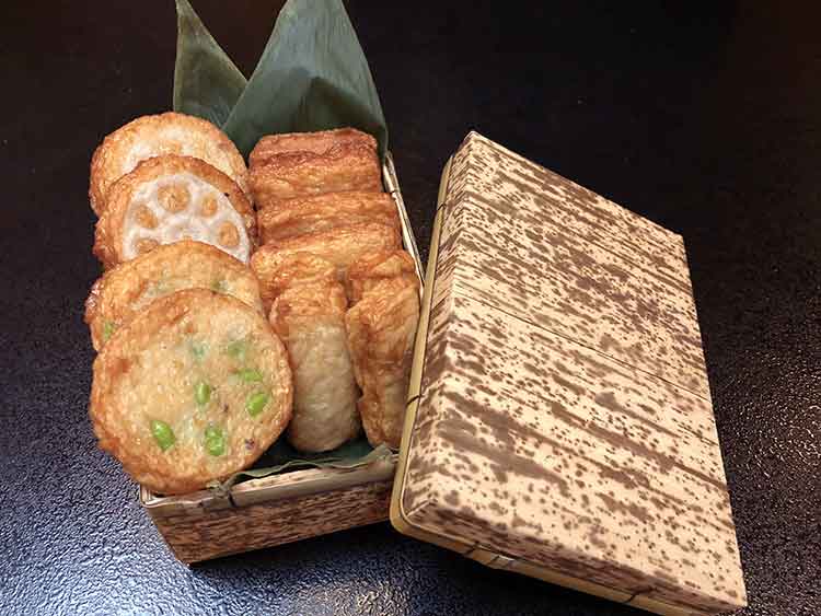 薩摩揚げの盛り合わせ（お土産）